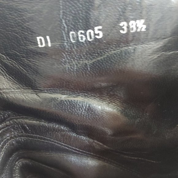 CHRISTIAN DIOR Logo Charm Booties Heels Boots - Picture 11 of 15